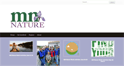 Desktop Screenshot of mnnature.org
